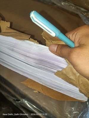 Rain Water Damaged Stock of Paper Rims